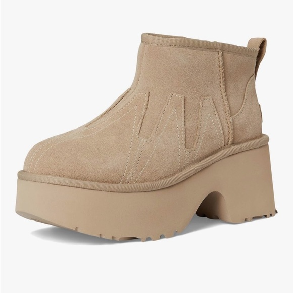 NEW! UGG Women's Ultra Mini New Heights Sunwave Ankle Boots - Picture 8 of 9